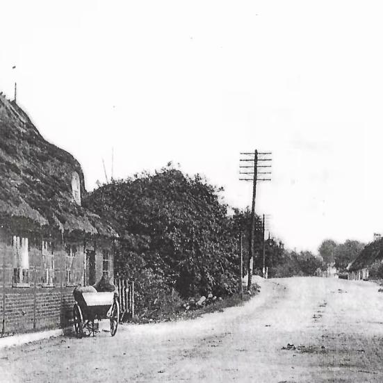 Fotografi fra Rudsgade fra 1901