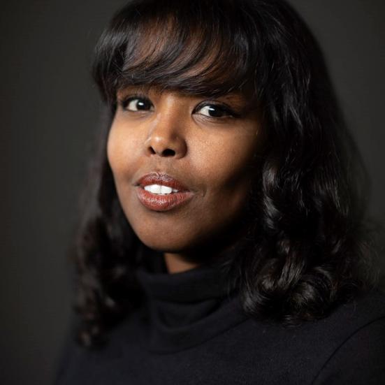 Forsker Ayan Yasin Abdi. Foto: Mads Folmer